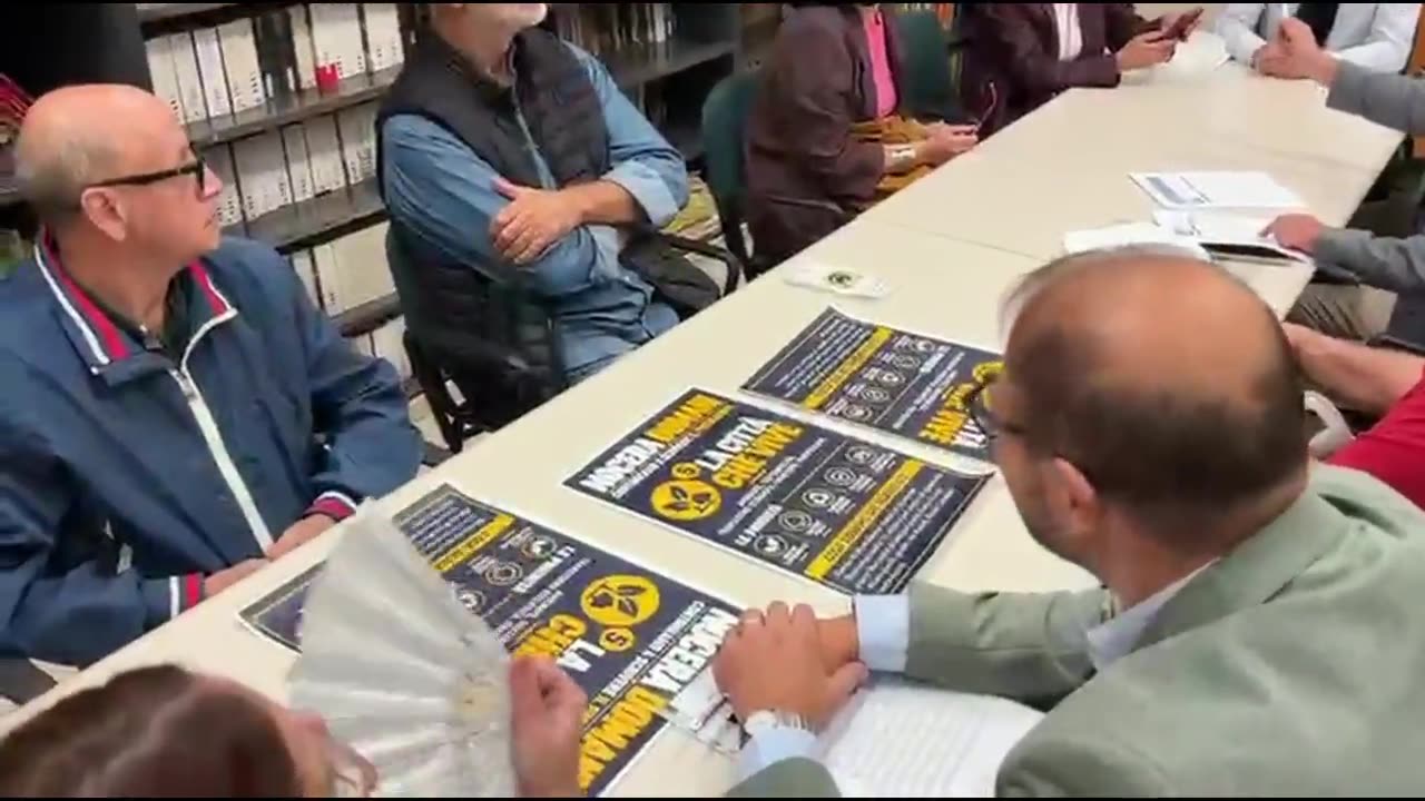 Partecipanti al lavoro ai tavoli programmatici dell'8 ottobre